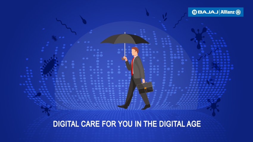 Digital initiatives by Bajaj Allianz Caringly Yours app online support